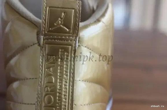 Authentic Air Gold 12 Jordan Pinnacle 0513